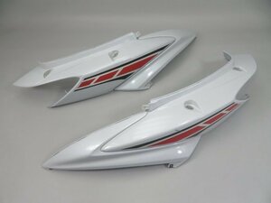 シグナス125X/シグナスX SR FI SE44J 純正 シートカウル/テールカウル/リアカウル 白/ホワイト 実動車外し 検 ノーマル 5 ストロボカラー