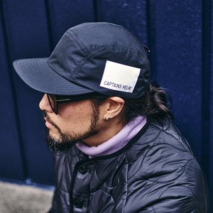 CAPTAINS HELM/キャプテンズヘルム/TEC RIP-STOP JET CAP/テックリップストップ ジェットキャップ/サイドパッチ/Dカンデザイン/ベルト付き