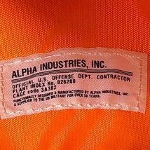 Alpha Industries/アルファ インダストリーズ/レザーパーツ使い 3WAYヘルメットバッグ/ショルダーバッグ/トートバッグ/リュック_画像9