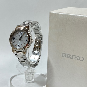 SEIKO/セイコー/TISSE/ティセ/ソーラー電波腕時計/1B21-0AD0/3針/文字盤:ホワイト