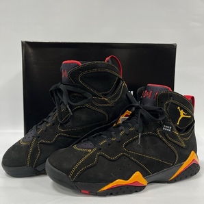 NIKE/ナイキ/美品/AIR JORDAN 7 RETRO/エアジョーダン7 レトロ/CU9307-081/スニーカー/26.5cm/CITRUS/シトラスの画像2