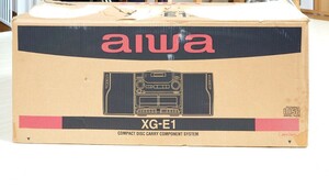 未使用品 アイワ/aiwa XG-E1 ミニコンポ CD/カセット