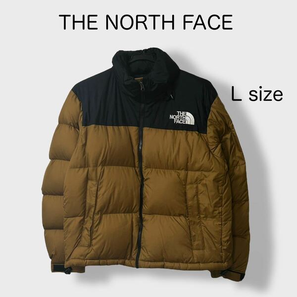 1319 ★美品★THENORTHFACE ノースフェイス ヌプシジャケット L NDW91952 クリーニング済み ユーティリティブラウン 完売カラー