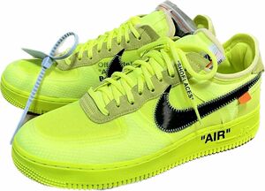 【新品未使用】NIKE OFF-WHITE THE TEN AIR FORCE 1 LOW VOLT 29cm VIRGIL