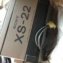 自動車　スピーカーシステム　カーアクセサリー　SONY XS 22 当時物　車の時代飾り　2ウェイ　ウーハー10センチ　ツィーター5センチ　_画像8