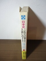 日本史　これだけ覚えて入試にのぞもう　基礎の力で70点確保する必勝法　白井明著　評論社　昭和48年初版・帯付_画像2