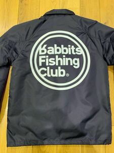 #FR2FISHING M 美品 Nylon Boa Coach Jacket Rabbits Fishing Club エフアールツーフィッシング　コーチジャケット 釣り