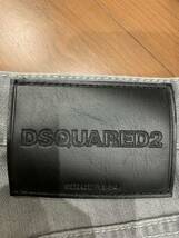 美品　DSQUARED2 Skinny Dan Jean 42 グレー　ディースクエアード2 スキニー　イタリア　ダメージ デニムパンツ スケータージーン　好きに_画像4