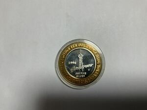 ラスベガス　スーベニアコイン　10ドル　純銀④