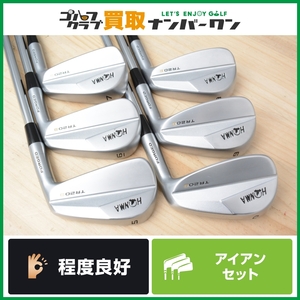 【程度良好 人気モデル】ホンマ HONMA ツアーワールド TR20-B アイアンセット 5～10 6本セット Dynamic Gold フレックスX100 TOUR WORLD