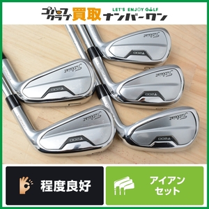 【程度良好 人気シリーズ】タイトリスト T200 2021 アイアンセット 6~PW 5本セット N.S PRO MODUS3 TOUR 130 フレックスS Titleist 