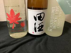 田酒　特別純米酒、赤武×UA もみじ、彩來　PEARLS OF DEW 純吟　720ml ３本セット