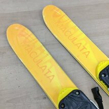 カザマ KAZAMA スキー板 MACULATA 収納袋付 全長約98cm 2312LS049_画像3