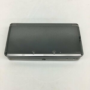 ゲームハード Nintendo 3DS CTR-001 本体のみ タッチペン欠品 ブラック ジャンク 2312LO158