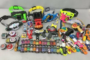 バンダイ等 仮面ライダー 変身ベルト・武器 まとめセット エグゼイド ビルド ジオウ DXドライバー ガシャット ボトル 他 2312LT153