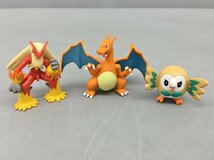 フィギュア ポケットモンスター リザードン モクロー バシャーモ 3点セット ポケモン トミー モンコレ 2311LBS033_画像1