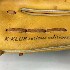 ミズノ プロ 軟式グローブ イエロー系 野球 内野手用 インフィルダーコレクション K－KLUB シリーズエディション 2311LS269の画像9