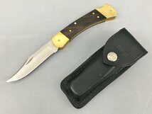 バックナイフ BUCK KNIVES フォールディングハンターナイフ 110 刃渡り： 95mm 全長： 220mm USA 収納ケース付 折りたたみ式 2312LR026_画像1