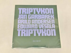 LPレコード Triptykon Jan Garbarek / Arild Andersen / Edward Vesala ECM Records ECM 1029 ST 2312LO019