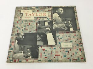 LPレコード Billy Taylor Trio Vol.1 Prestige PRLP 7015 手書きRVG 2312LBM024