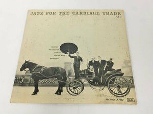 LPレコード Jazz For The Carriage Trade George Wallington Quintet Prestige PRLP 7032 手書きRVG 2312LBM028
