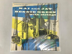 LPレコード BENNIE GREEN with STRINGS KAI AND JAY Prestige PRLP 7030 手書きRVG 2312LBM035