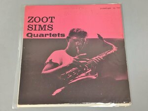 LPレコード Quartets Zoot Sims PRESTIGE PRLP 7026 手書きRVG 2312LBM042
