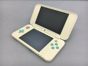 Nintendo 任天堂 ゲームハード 2DS LL JAN-001 とびだせどうぶつの森 本体のみ ジャンク 2312LO108