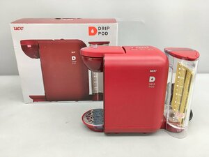 ドリップポッド抽出機 DRIP POD DP1 R UCC チェリーレッド カプセル式コーヒーメーカー 未使用 2312LS230