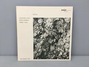 LPレコード Trinity Masahiko Sato Peter Warren Pierre Favre enja 2008 2312LBR029