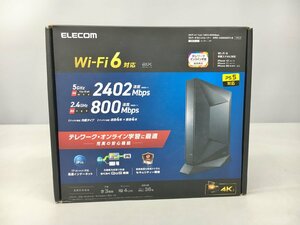 エレコム ELECOM 無線ルーター Wi-Fi6対応 2402+800Mbps WRC-X3200GST3-B ジャンク 2312LS243