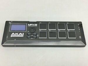 アカイプロフェッショナル AKAI Professional サンプルプレーヤー MPX8 Mobile SD Sample Player SDカード付き ジャンク 2312LR142