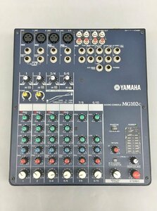 ヤマハ YAMAHA 10chミキサー ミキシングコンソール MIXING CONSOLE MG102C ジャンク 2312LR146