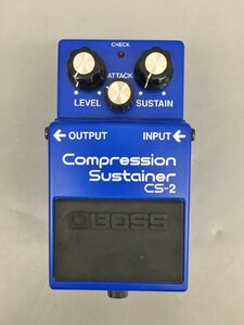 ボス BOSS エフェクター Compression Sustainer CS-2 音響機器 オーディオ機器 ギター用 ジャンク 2312LR125