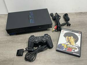 ☆ PS2 ☆ プレイステーション2 SCPH-15000 ブラック 動作品 状態良好 本体 コントローラー ソフト Playstation2 デュアルショック2 6080