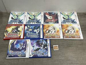 ☆ 3DS ☆ ポケットモンスター ウルトラムーン 他 まとめ売り ニンテンドー3DS ソフト ウルトラサン アルファサファイア オメガルビー