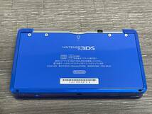 ☆ 3DS ☆ ニンテンドー3DS コバルトブルー 動作品 状態良好 本体 アダプター タッチペン 付属 Nintendo 3DS DS 任天堂 ニンテンドー 2726_画像3
