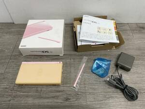 ☆ DSLite ☆ ニンテンドーDS Lite ノーブルピンク 動作品 本体 タッチペン アダプター 箱 説明書 付属 Nintendo DS GBA 任天堂 6784