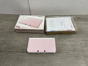 ☆ 3DSLL ☆ ニンテンドー3DS LL ピンク×ホワイト 動作品 状態良好 本体 タッチペン 箱 説明書 付属 Nintendo 3DS LL ニンテンドーDS 4275