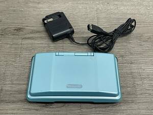 ☆ DS ☆ ニンテンドーDS ターコイズブルー 動作品 状態良好 本体 タッチペン アダプター Nintendo DS GBA ニンテンドー 任天堂 8264