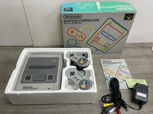 ☆ SFC ☆ スーパーファミコン 動作品 状態良好 本体 コントローラー 箱 説明書 付属 Nintendo SUPER FAMICOM ニンテンドー 任天堂 1291