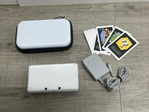 ☆ 3DS ☆ ニンテンドー3DS アイスホワイト 動作品 状態良好 本体 タッチペン アダプター Nintendo 3DS DS ニンテンドー 任天堂 3910