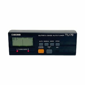 Boss TU-70 Guitar Bass Auto Tuner ボス チューナー ギター ベース