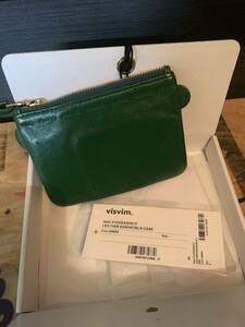 正規品 visvim leather essentials case green コインケース 財布 緑 タグBOX付属 中村ヒロキ