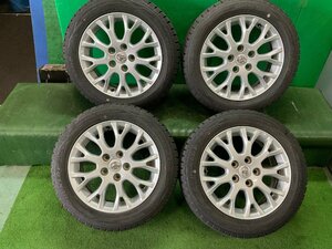 壱 スタッドレスタイヤ 205/55R16 16×6.5J 45 114.3 AZE156 ブレイド BLADE トヨタ純正 アルミホイール 35078 4X581