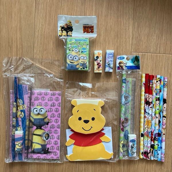 【クーポンご利用のため一時値上げ】ディズニー 文房具 つめあわせ