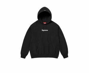 国内正規品！XL 黒 Supreme Box Logo Hooded Sweatshirt FW23 Black ブラック パーカー 彼氏 プレゼント ギフト メンズ シュプリーム