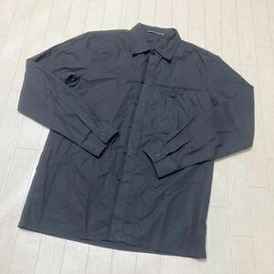 3756☆ MARITHE+FRANCOIS GIRBAUD トップス シャツ 長袖シャツ カジュアル メンズ M ブラック