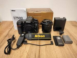 【動作良好】Nikon D7500 レンズセット　付属品多数
