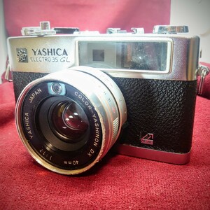 Q16【シャッターOK】YASHICA ELECTRO 35 GL レンズ固定式フィルム レンジファインダーカメラ ヤシカ エレクトロ LENS F:1.7 40mm